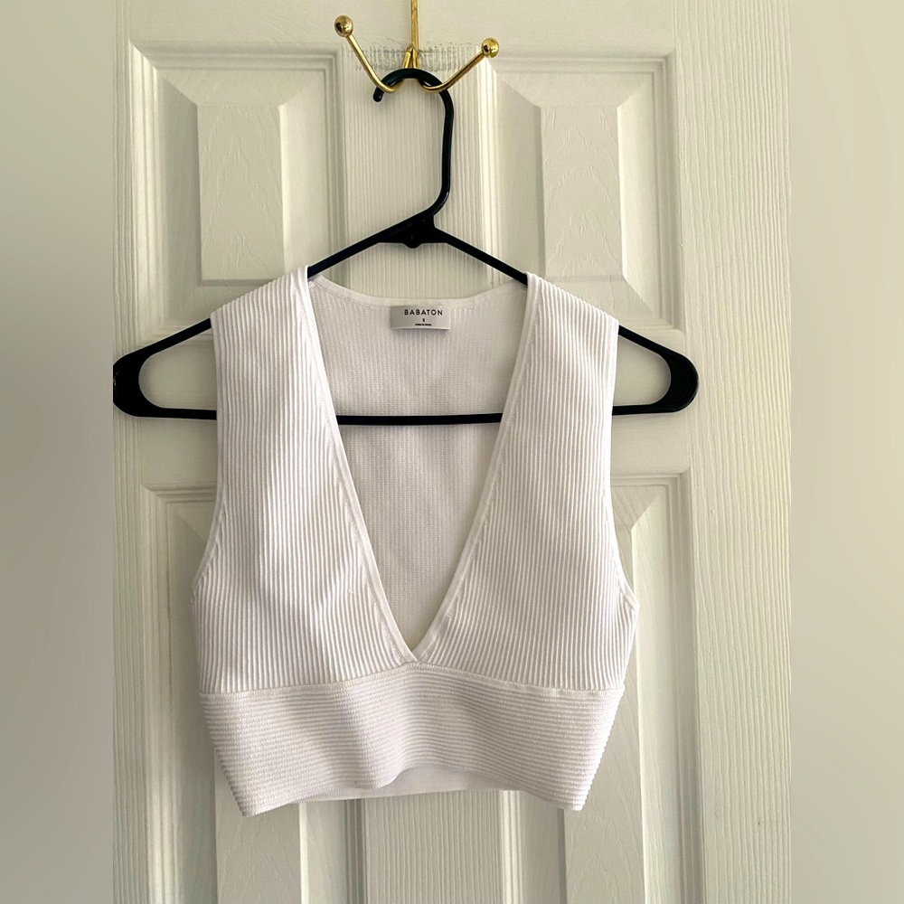 Aritzia- Babaton crop top